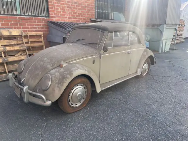 1966 Volkswagen Beetle Cabriolet - A/C Car