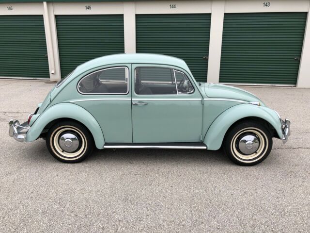 1966 Volkswagen Beetle Classic Bahama Blue Original California Car For