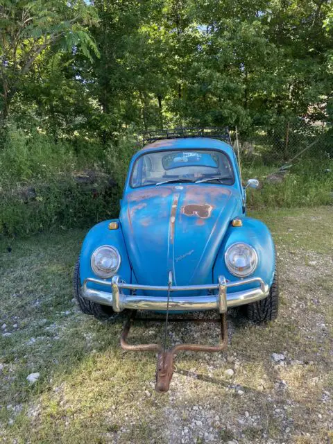 1966 Volkswagen Beetle white