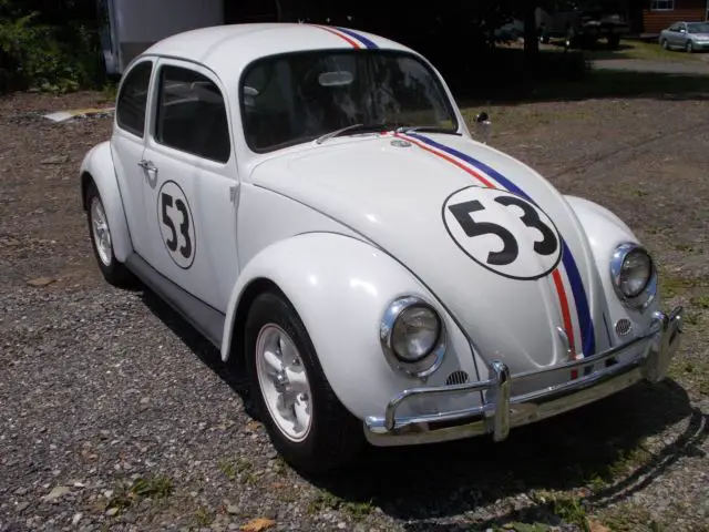 1966 Volkswagen Beetle - Classic HERBIE THE LUV BUG TRIM