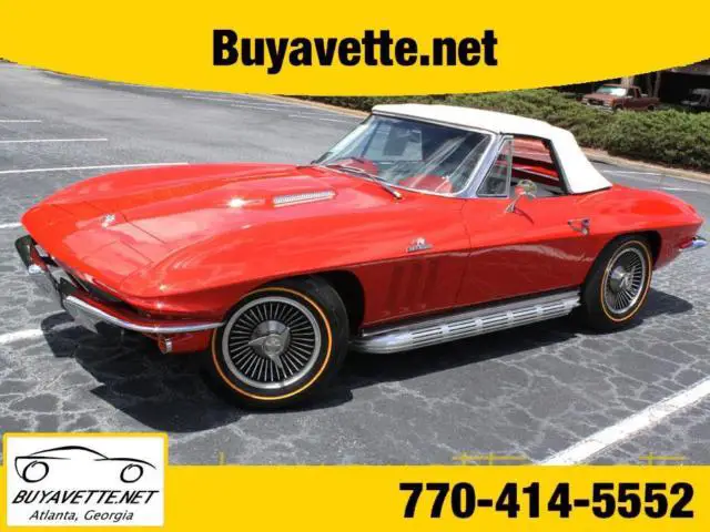 1966 Chevrolet Corvette Convertible