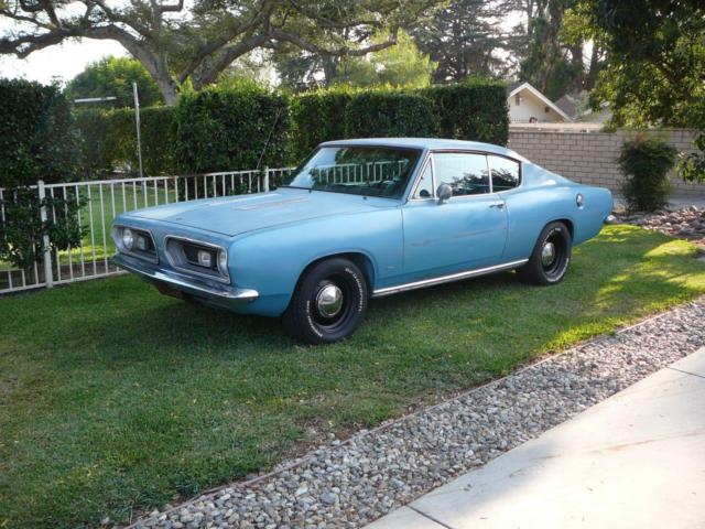 1967 Plymouth Barracuda Deluxe Fastback
