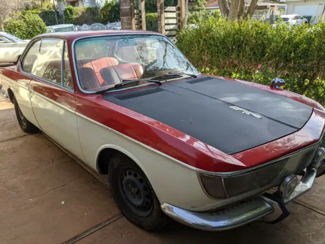 1967 BMW 2000CS Red Vinyl