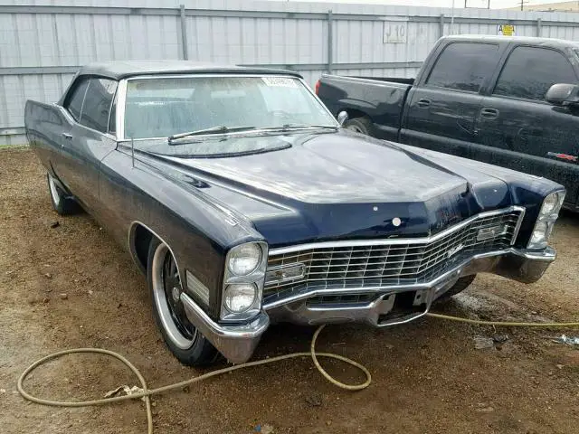 1967 Cadillac DeVille Power Windows, Power Seats, Power Top