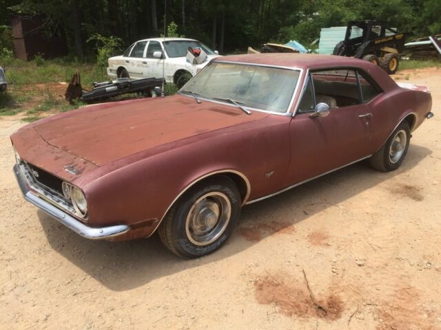 1967 Camaro Factory V-8 Automatic 1967 Chevrolet Camaro