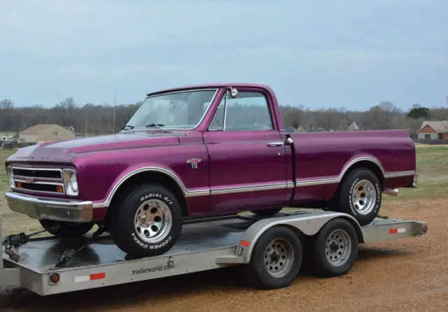 1967 Chevrolet C-10 SWB FLEETSIDE W/RARE BIG BACK WINDOW