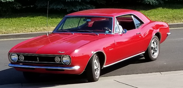 1967 Chevrolet Camaro Red/Red