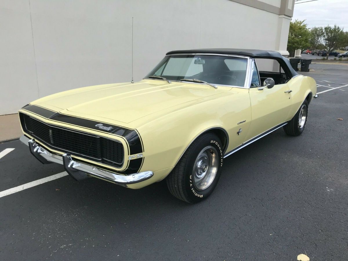 1967 Chevrolet Camaro RALLY SPORT RS CONVERTIBLE