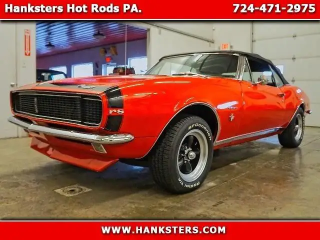 1967 Chevrolet Camaro Convertible RS SS Style