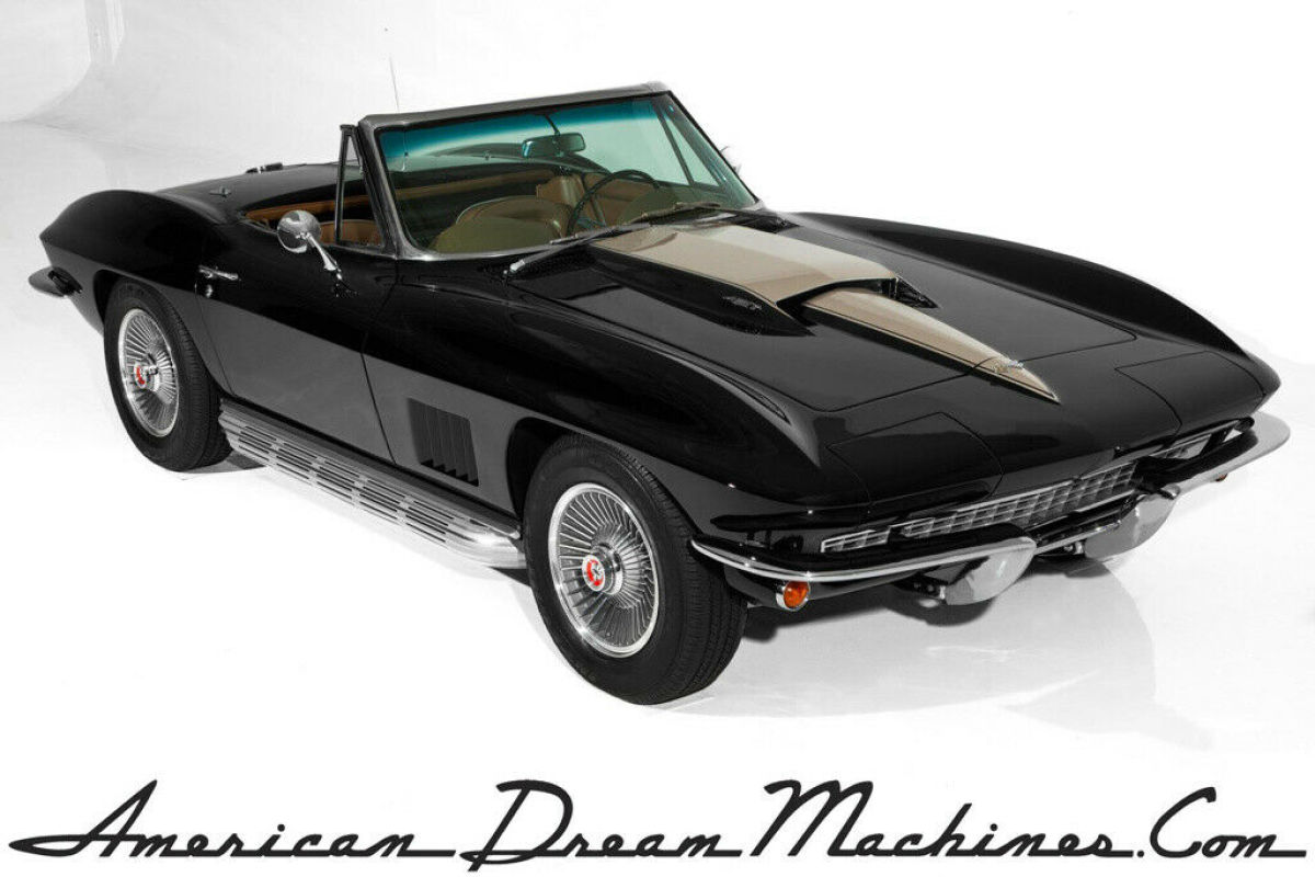 1967 Chevrolet Corvette Black 427/435  2 tops