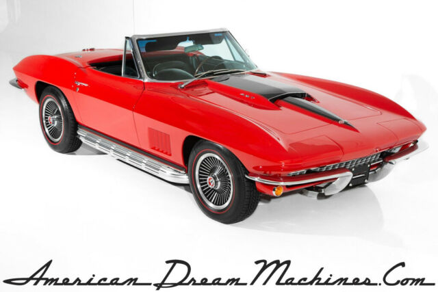 1967 Chevrolet Corvette Red 427/435 #'s Match