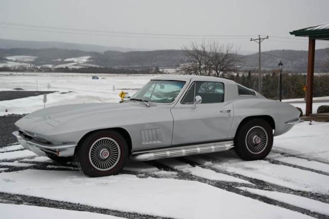 1967 Chevrolet Corvette #s match 300hp PS FACT A/C Tele Shoulder Belts