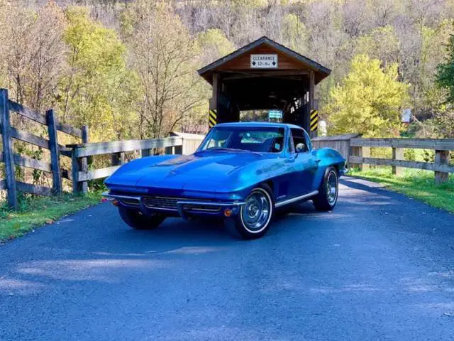 1967 Chevrolet Corvette #sMatching327/350hp*OlderÂ BodyÂ OnÂ Resto*Blue/Black