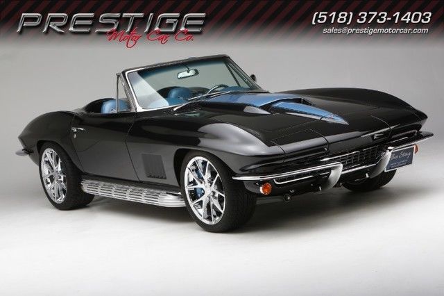 1967 Chevrolet Corvette Convertible Resto Mod Blue Sting