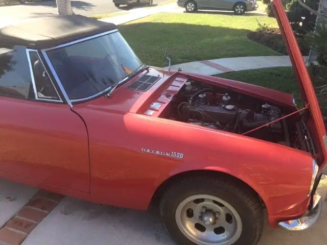 1967 Datsun 1600 RED