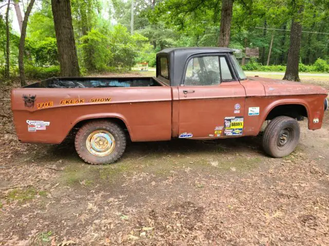 1967 Dodge Pickup d100 sweptline swb GASSER