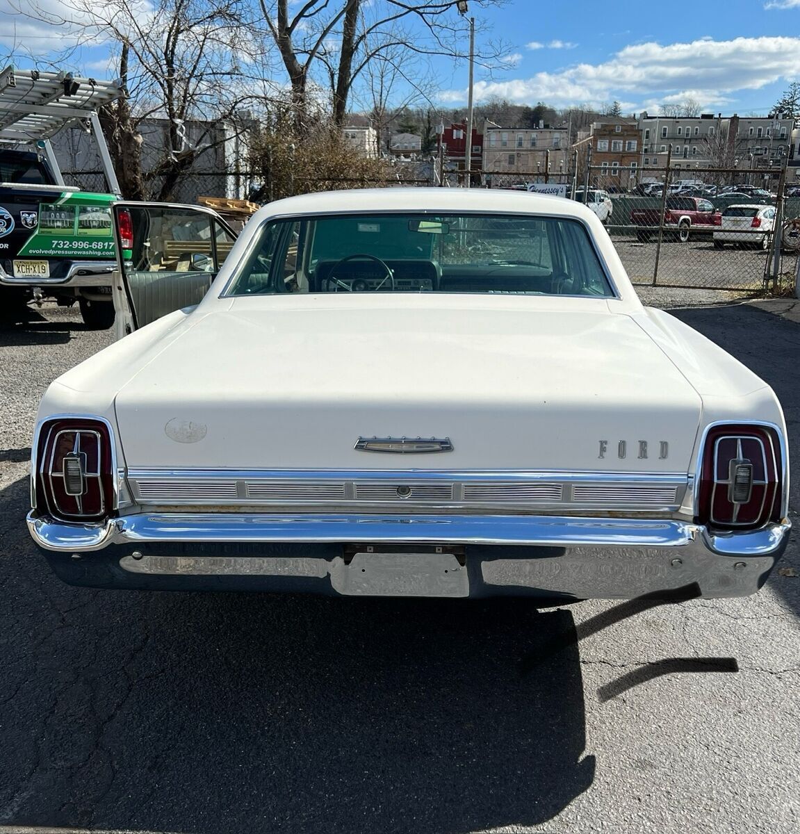 1967 Ford Galaxie 500 Sedan White 500 for sale