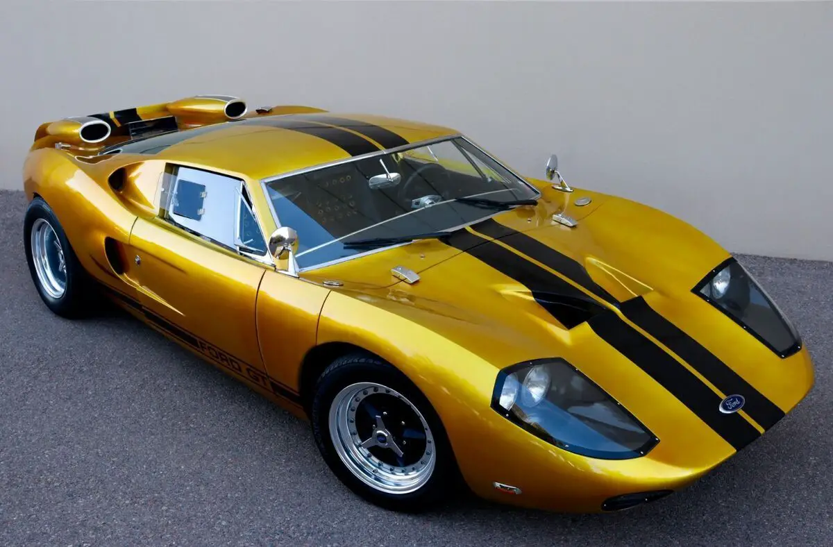 1967 Ford GT40 VW motor Oldtimer as Porsche Speedster Replica Kit Makes