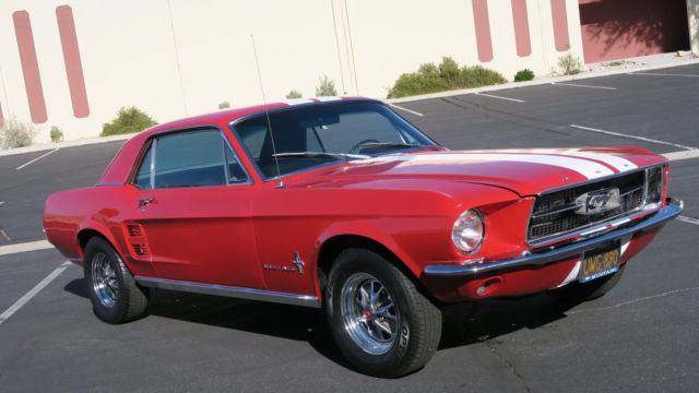 1967 Ford Mustang 289 V8 C CODE CALIFORNIA CAR! P/S!