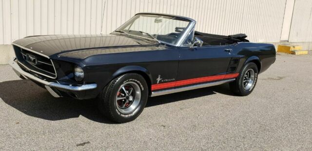 1967 Ford Mustang TRIPLE BLACK CONVERTIBLE 289
