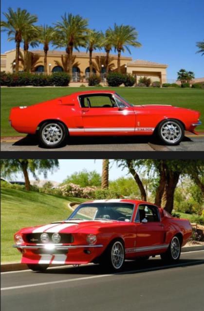 1967 Ford Mustang Shelby, Fastback, GT500