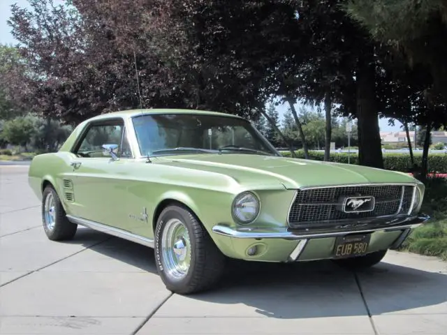 1967 Ford Mustang S code