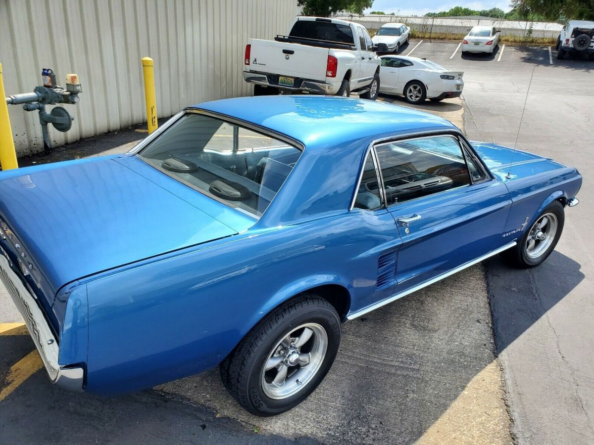 1967 Ford Mustang Sedan Blue RWD Automatic for sale