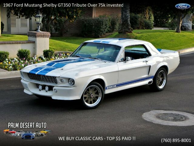1967 Ford Mustang Shelby GT350 Tribute Over 75k invested !!