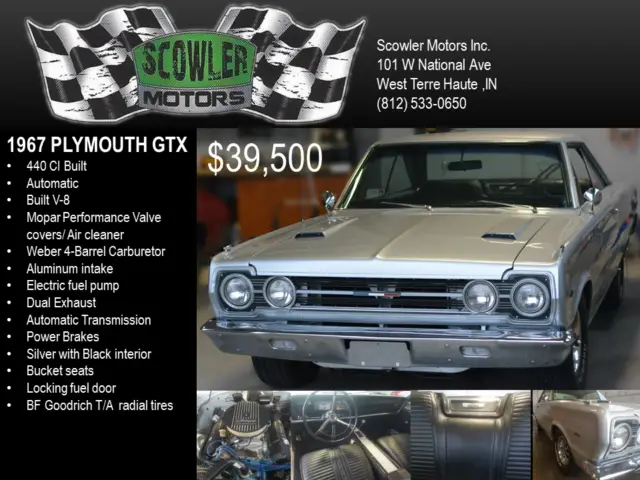 1967 Plymouth GTX