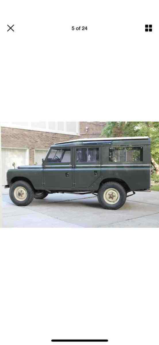 1967 Land Rover Series IIA