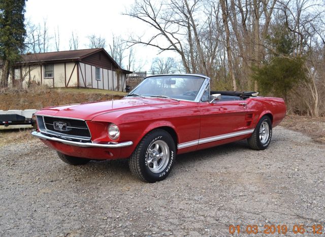 1967 Ford Mustang 289 AUTO CONVERTIBLE