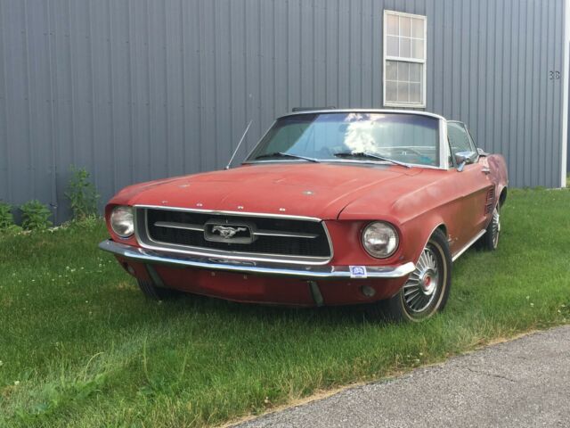 1967 Ford Mustang Convertible with Deluxe Interior
