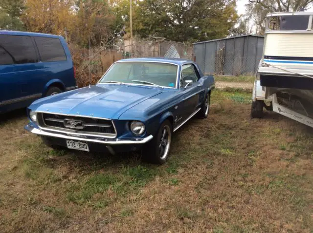 1967 Ford Mustang Blue