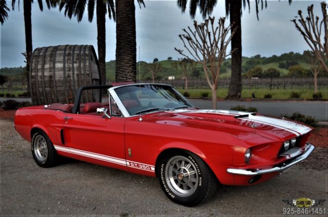 1967 Ford Mustang CALIFORNIA GT350 TRIBUTE CONVERTIBLE!