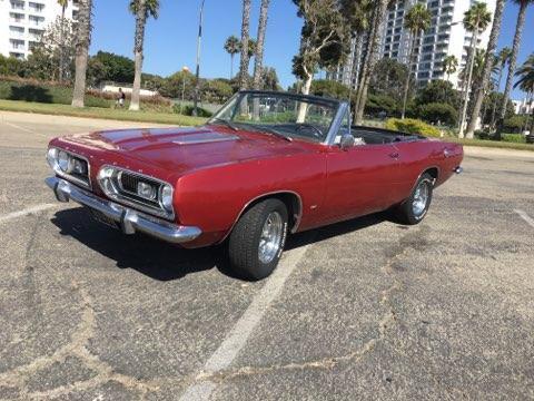 1967 Plymouth Barracuda Convertible