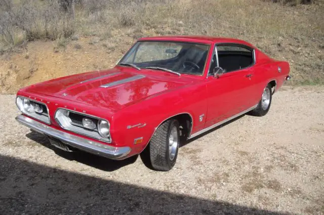 1967 Plymouth Barracuda Formula S Fastback V8