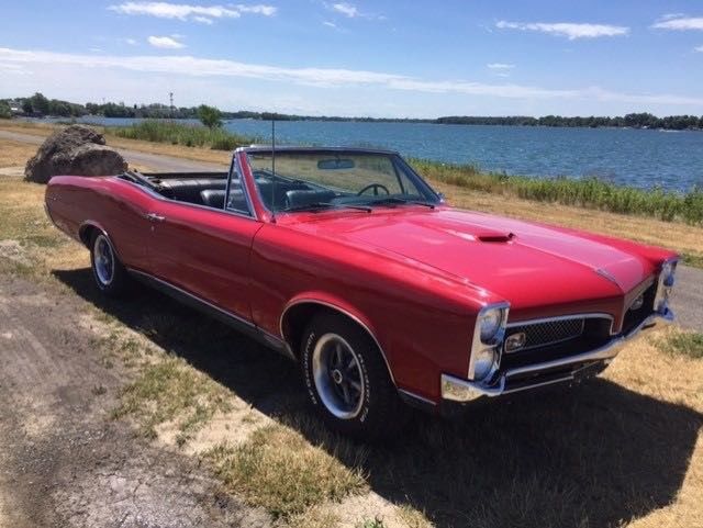 1967 Pontiac GTO rustfree number matching 4-sp convertible