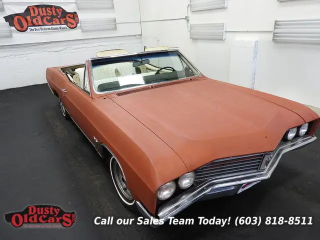 1967 Buick Skylark Runs Body Inter Good 300V8 3sp auto Conv