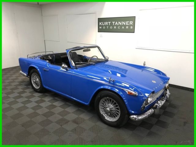 1967 Triumph TR4A IRS 4-SPEED, 60-SPOKE WIRES, LUGGAGE RACK