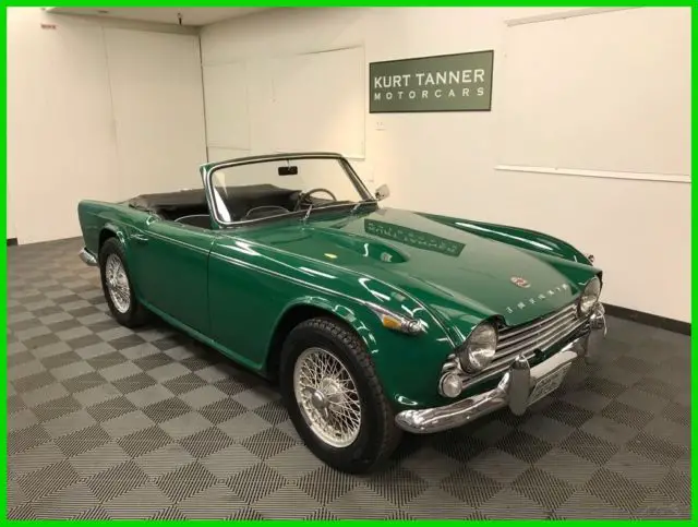 1967 Triumph TR4A 4-SPEED, 60-SPOKE WIRE WHEELS