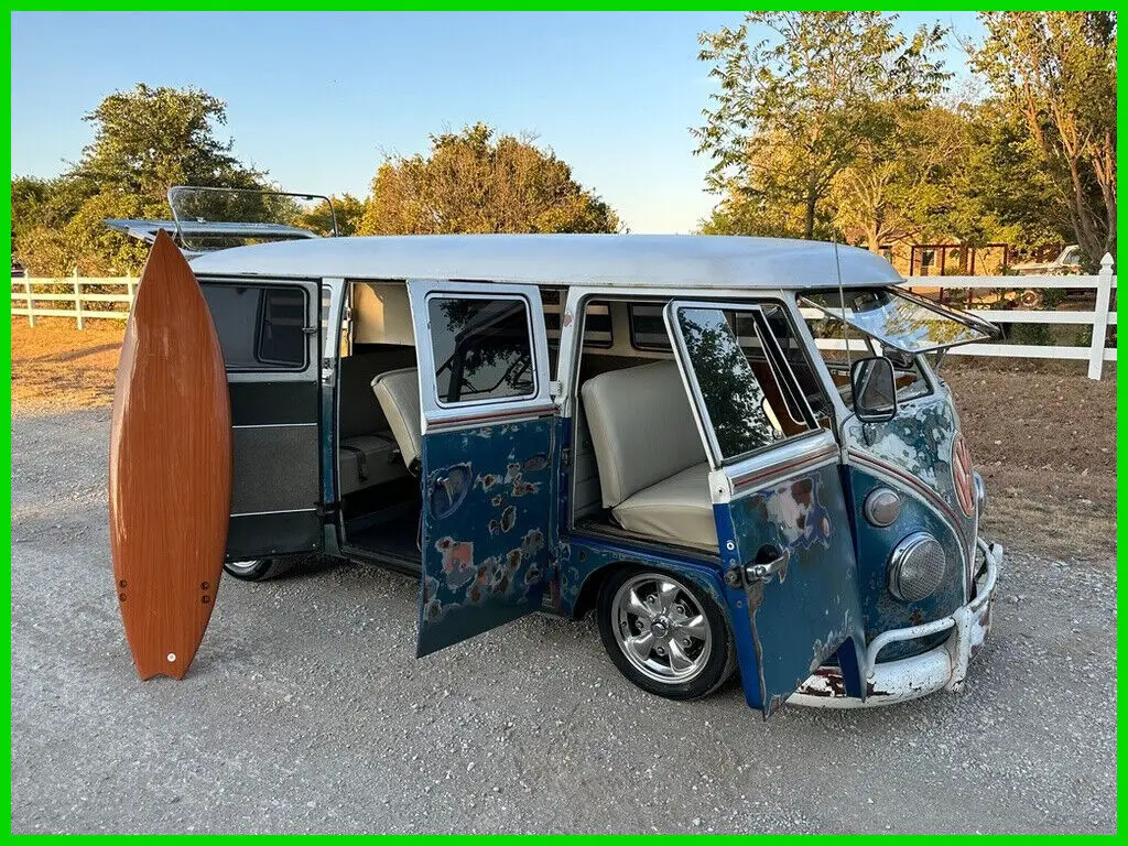 1967 Volkswagen Bus/Vanagon VW Bus Split Window Patina T2, Resto Mod, Volkswagon