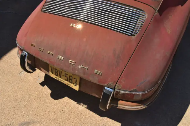 1968 Porsche 911 barnfind, all #s matching, 1 of 742