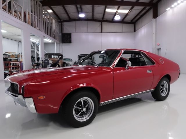 1968 AMC AMX 390 Coupe, ORIGINAL 390 CID V8 ENGINE!