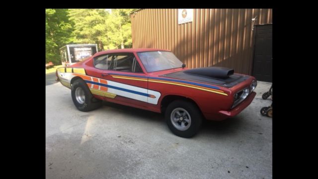 1968 Plymouth Barracuda Drag car