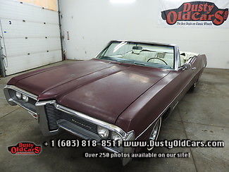 1968 Pontiac Bonneville Runs Drives Body Interior VGood 389V8