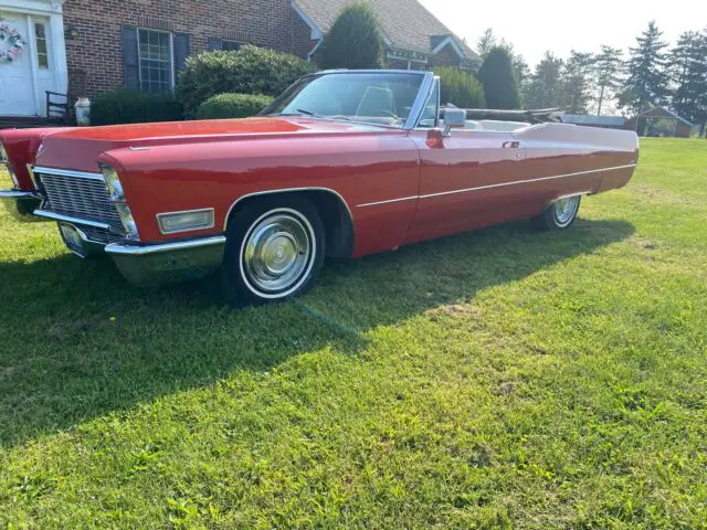 1968 Cadillac DeVille Convertible