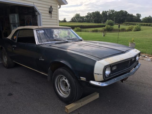 1968 Chevrolet Camaro convertible