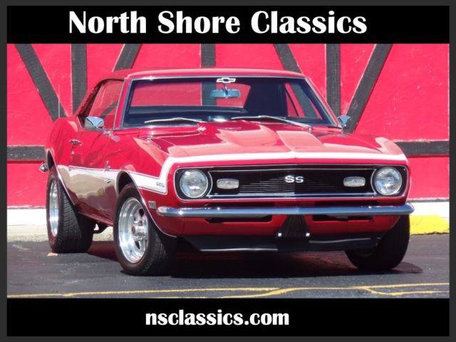 1968 Chevrolet Camaro -Restored SS -4-SPD MANUAL- Paint is amazing-NEW L