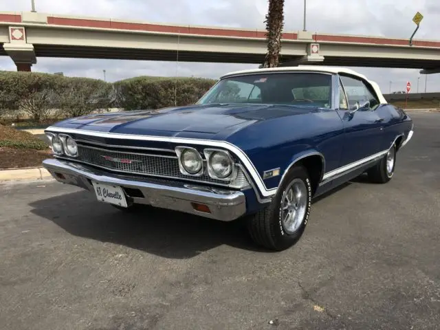 1968 Chevrolet Chevelle Malibu Convertible Restored