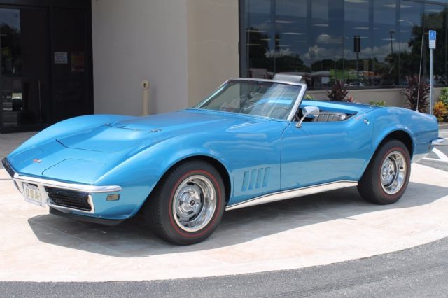 1968 Chevrolet Corvette #'s Matching Tri-power 427Ci V8 435HP 4-speed w/ha